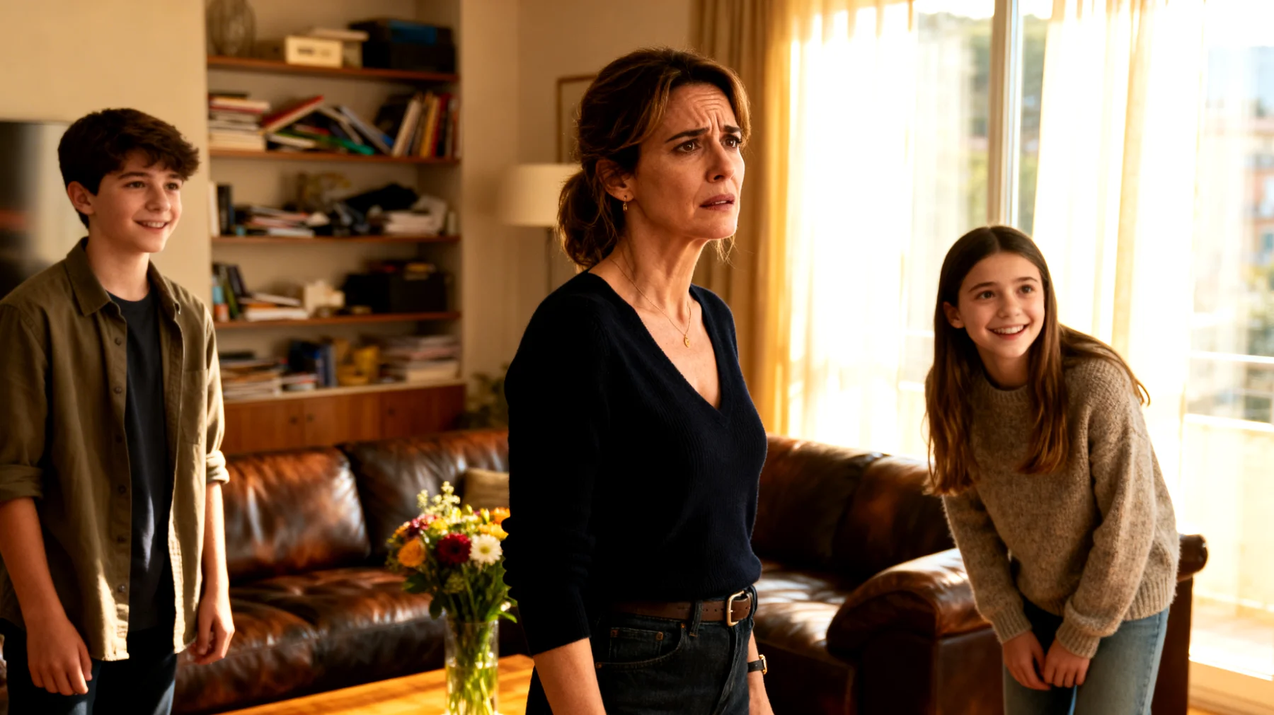 Una mamma fatica a stabilire regole e limiti chiari con i suoi figli adolescenti perché teme di essere vista come troppo severa o di perdere il loro affetto, finendo per cedere spesso alle loro richieste anche quando sa che dovrebbe dire di no"